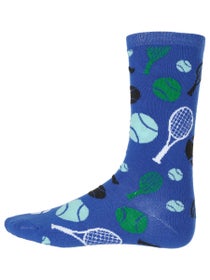 Racquet Inc Novelty Tennis Socks - Blue