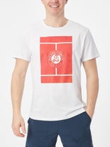Roland Garros 2024 Men's Court T-Shirt White S