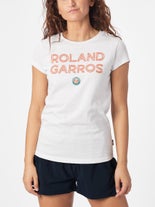 Roland Garros 2024 Women's T-Shirt White XL