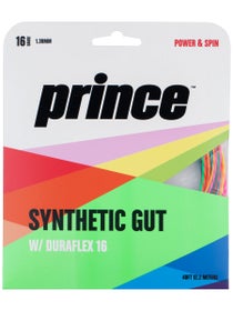 Prince SynGut Duraflex 16/1.30 Prism Rainbow String