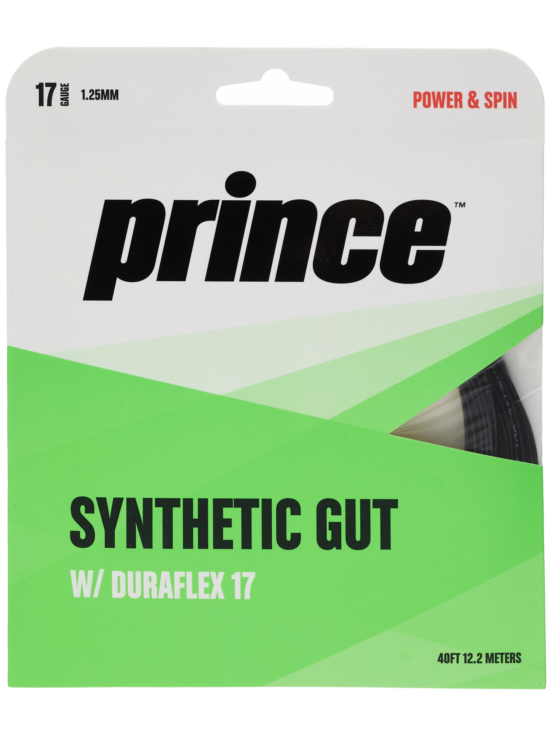 Duraflex Tennis String Prince Synthetic Gut 