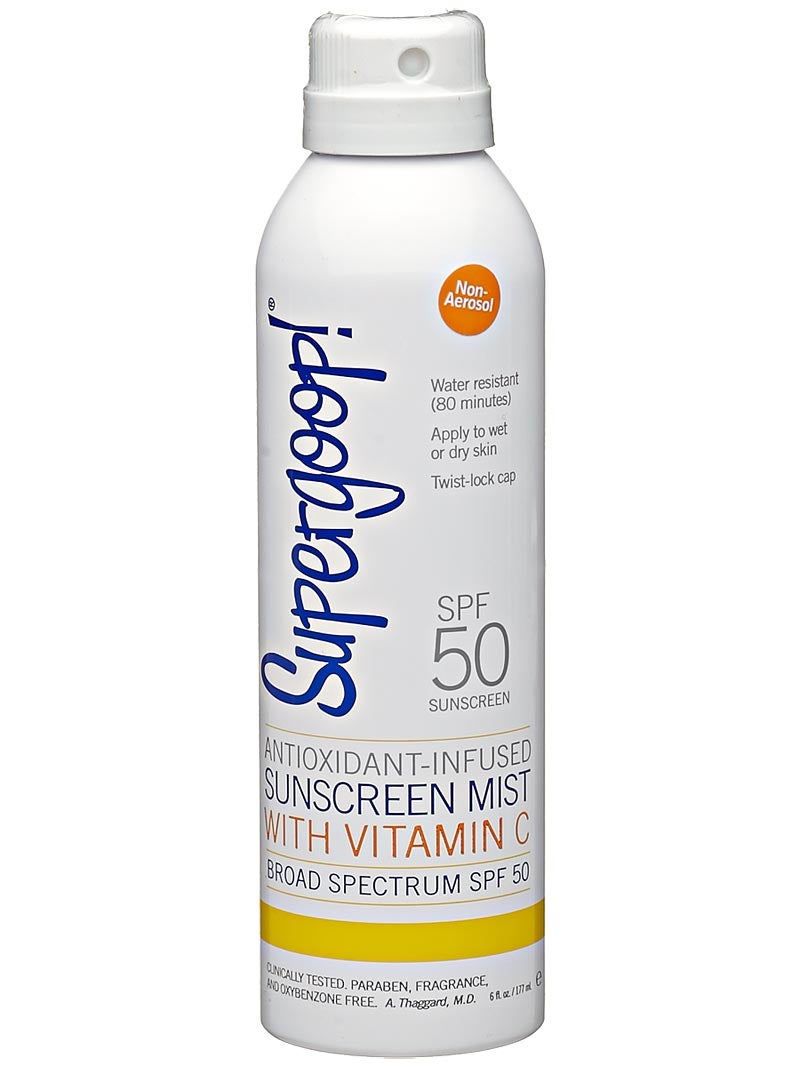 supergoop sunscreen spray spf 50