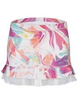 Sofibella Girl's UV Double Ruffle Skirt - Fruity Marble