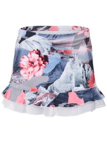 Sofibella Girl's UV Double Ruffle Skirt - Icy