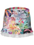 Sofibella Girl's UV Double Ruffle Skirt - Wild Blooms