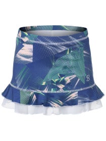 Sofibella Girl's UV Double Ruffle Skirt - Dotty