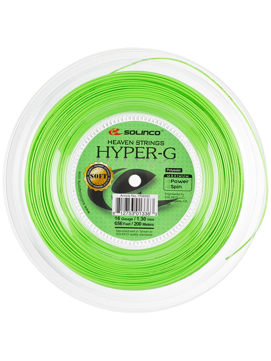 Solinco Hyper G 16 SOFT 200m Tennis String Reel NEW UNUSED 