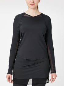 SanSoleil Women's SolTek Long Sleeve - Black