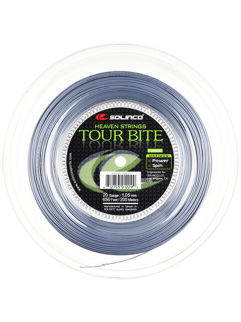 Solinco Tour Bite 20 1.05mm Tennis Strings 200M Reel 