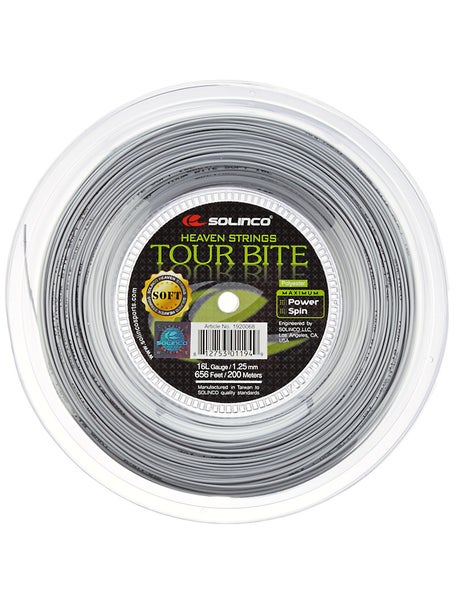 Solinco Tour Bite Soft 16L/1.25 String Reel - 656