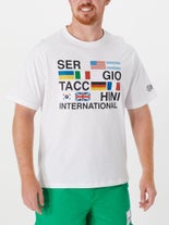 Sergio Tacchini Men's International T-Shirt White XXL
