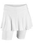 Sofibella Wms Plus Size Jan Bermuda Skirt White 2X