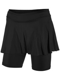Sofibella Women's Plus Size Jan Bermuda Skirt - Black