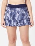 Sofibella Women's UV Print Skirt - Navy Anaconda