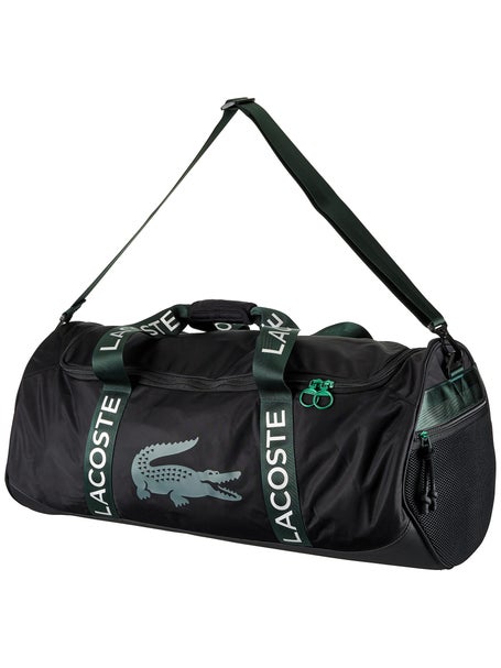 lacoste travel bag men's Amazon.com | Mens LCST Messenger Bag, Off White, One Size The Lacoste shoulder bag impresses with its modern design in elegant navy blue and combines sustainability with style thanks to the high Lacoste Duffle Bag Black/Grey Duffle