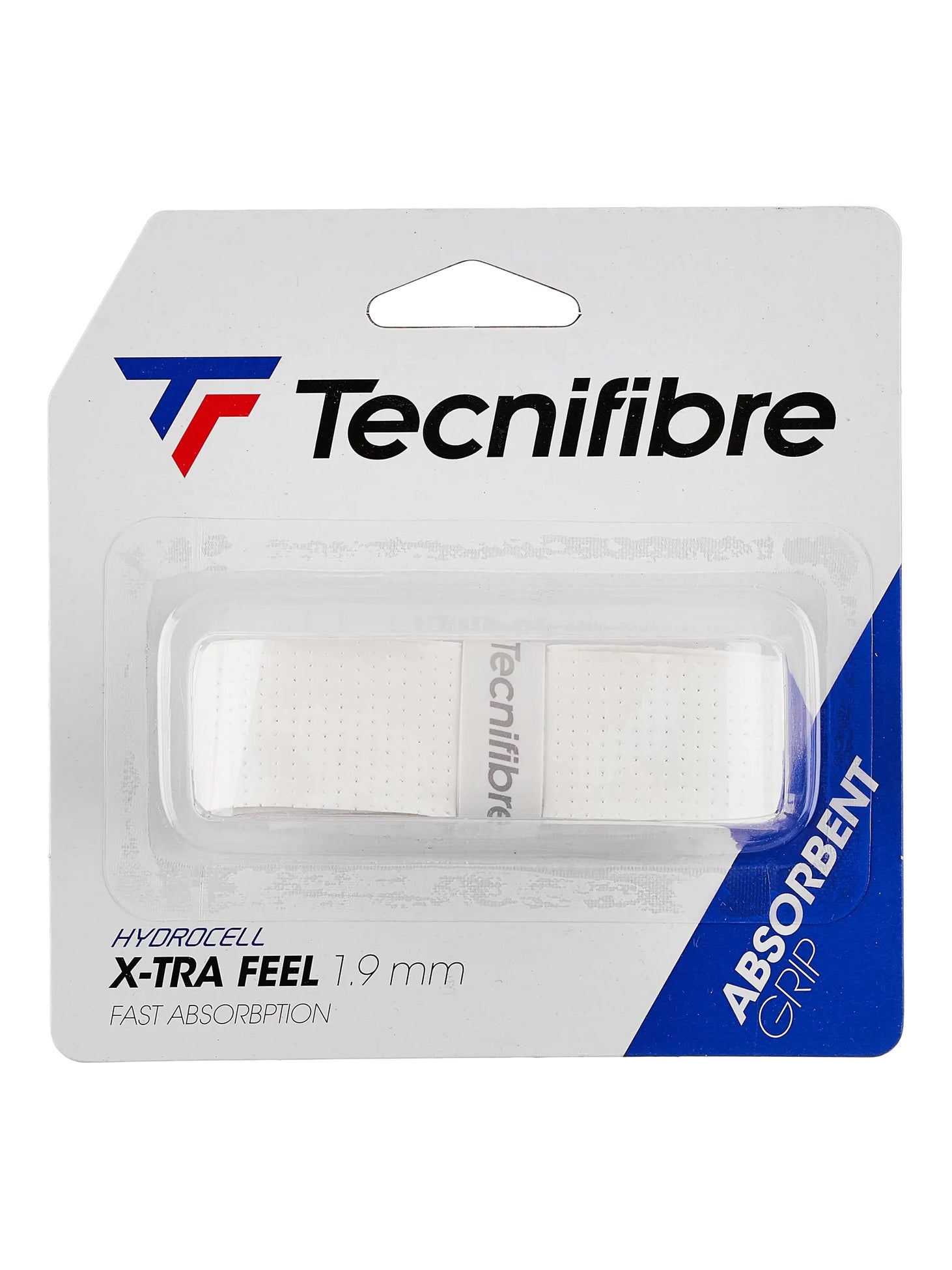 Tecnifibre X-TRA Brown Leather Replacement Grip For Tennis & Squash Rackets - 1.5mm Thickness
