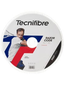 Tecnifibre Razor Code 16/1.30 String White Reel - 660'