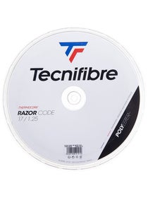 Tecnifibre Razor Code 17/1.25 String White Reel - 660'