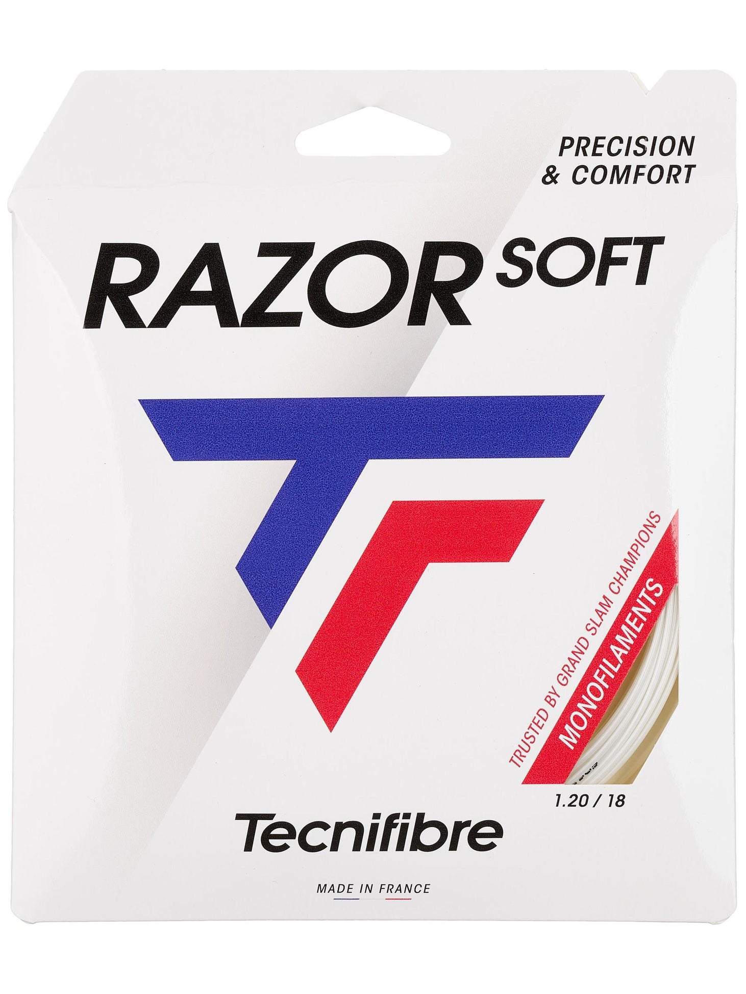 Gibson 18 String Razor Tecnifibre Razor Soft 18/1.20 String | Tennis Warehouse