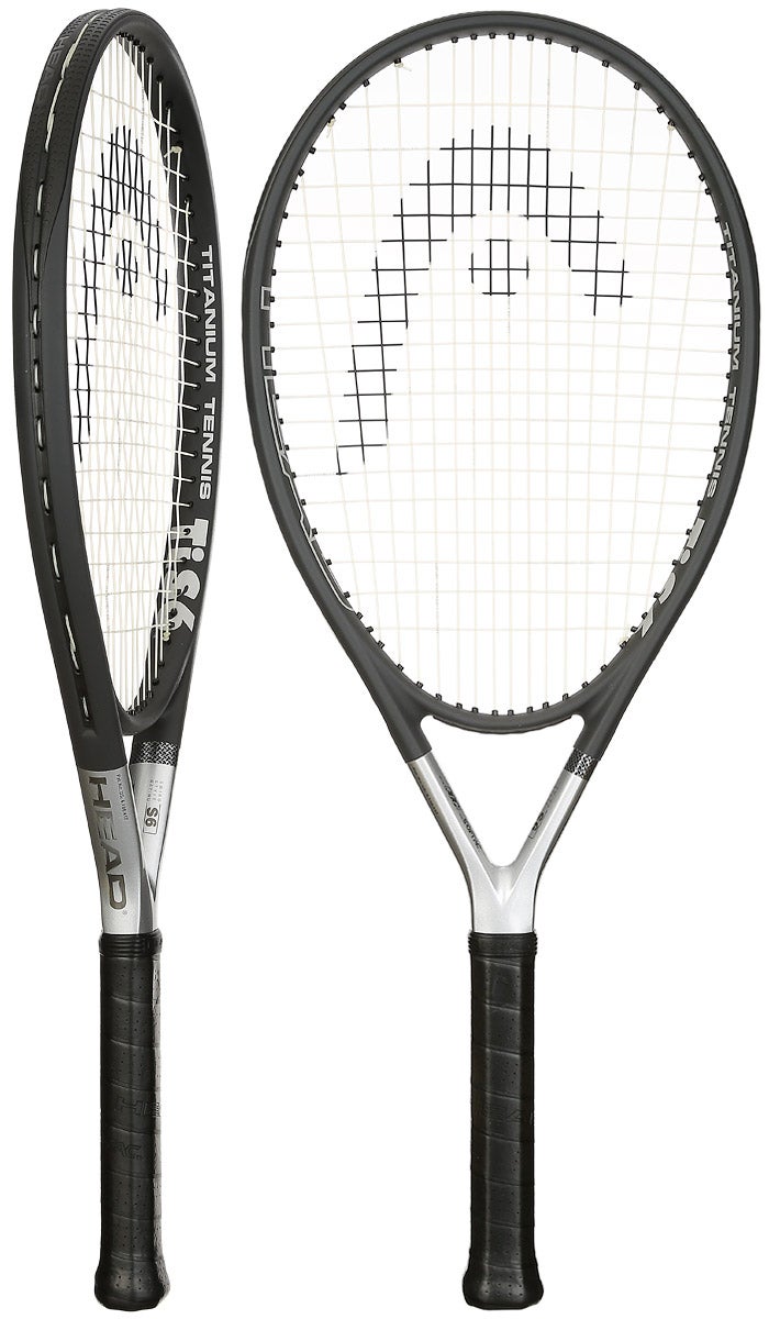New Head Ti.S6 4-5/8 Grip STRUNG with Vibration Dampener Tennis Racquet 