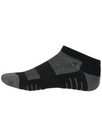 Travis Mathew Eighteener 2.0 Low Cut Socks - Black/Grey