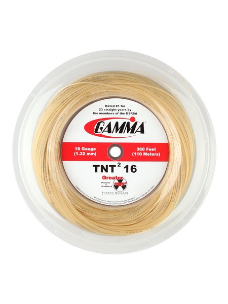 Gamma TNT2 16/1.32 Natural String Reel - 360