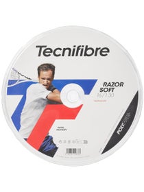 Tecnifibre Razor Soft 16/1.30 String Lime Reel - 660'