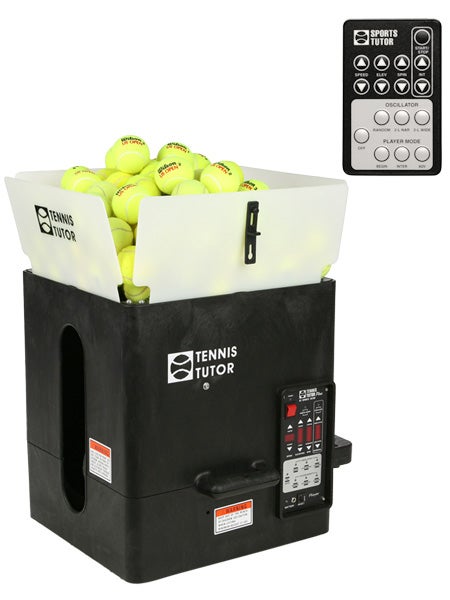 vride Omhyggelig læsning baggrund Tennis Tutor Plus Player Ball Machine w/MF Remote | Tennis Warehouse