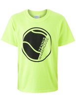 Tennis Warehouse Junior Neon Slice T-Shirt Yellow L