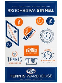 Tennis Warehouse Sticker Sheet