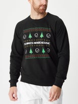 Tennis Warehouse Ugly Xmas Sweater Black XL