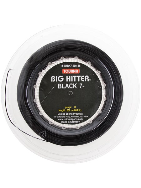 Tourna Big Hitter Black 7 16/1.30 Reel - 660