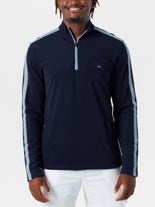 UomoSport Men's Navigare III Zip Pullover Blue XL