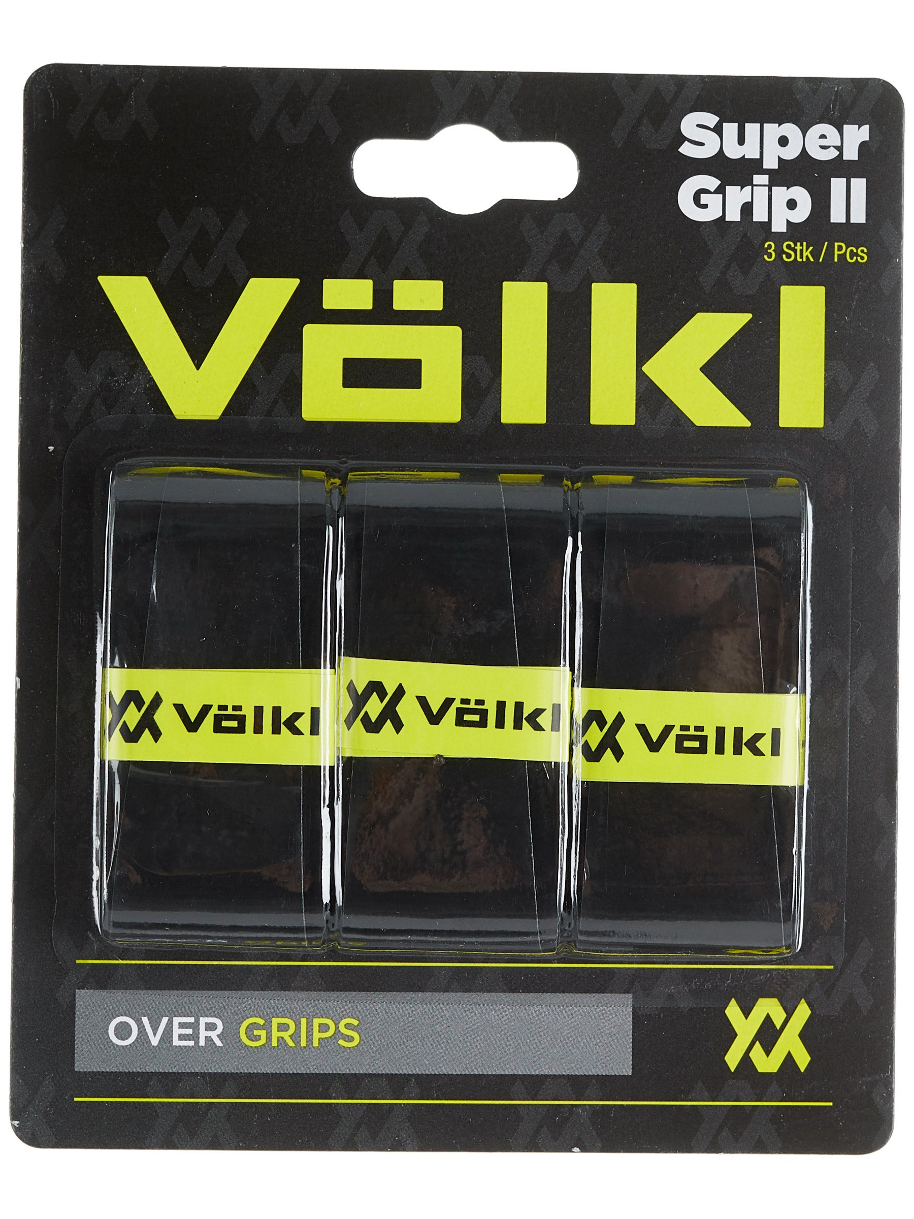 Volkl Super Grip II Tennis Racquet Racket Overgrip Grip 3 Pack 