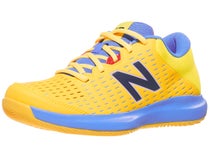 New Balance WC 696 V4 B Yellow/Lapis Women's Shoe