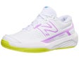 New Balance WC 696v5 B White/Purple Women's Shoe 