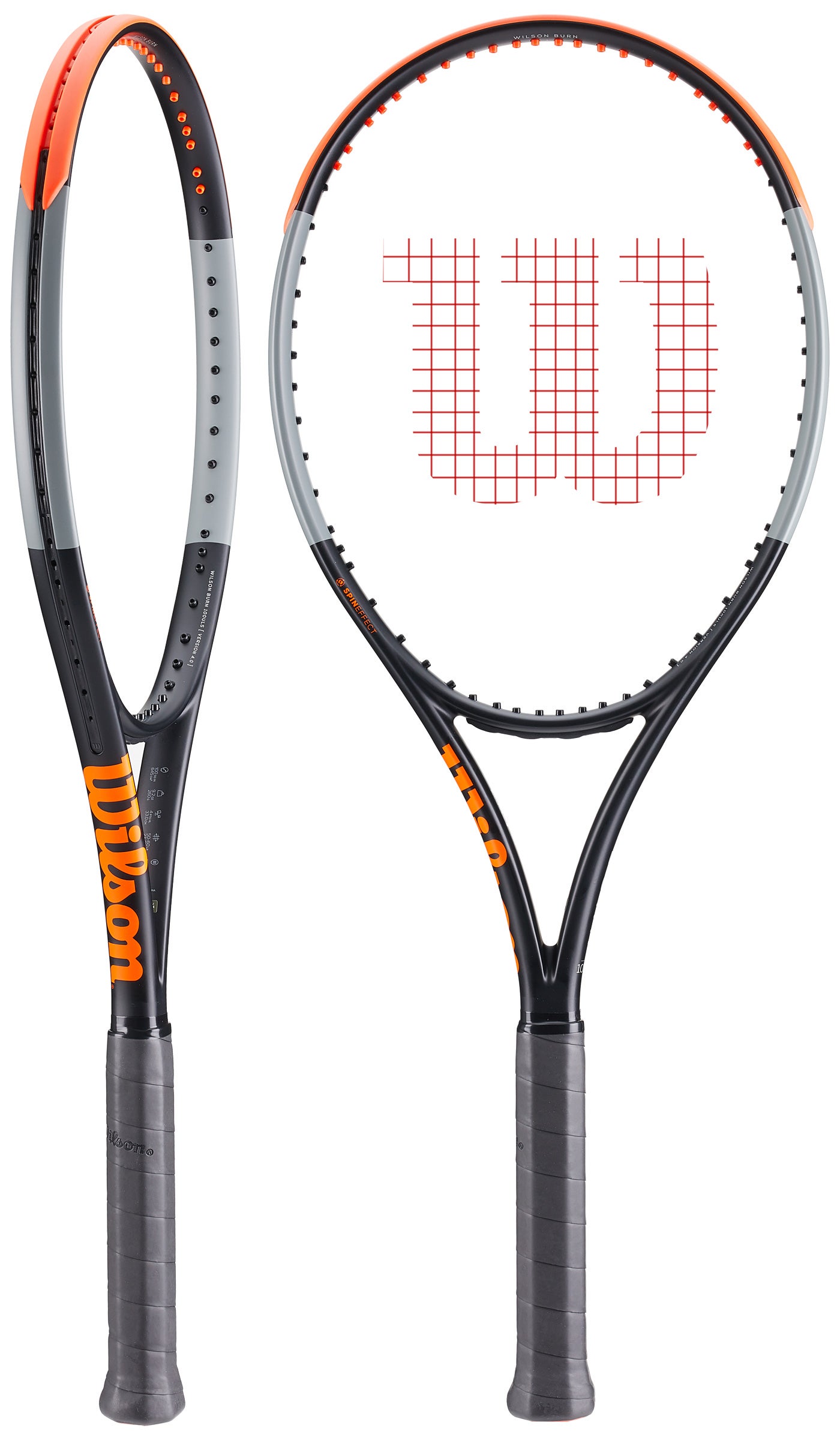 Wilson Burn 100 Tennis Racket 4 1/4 Racquet Start for sale online 