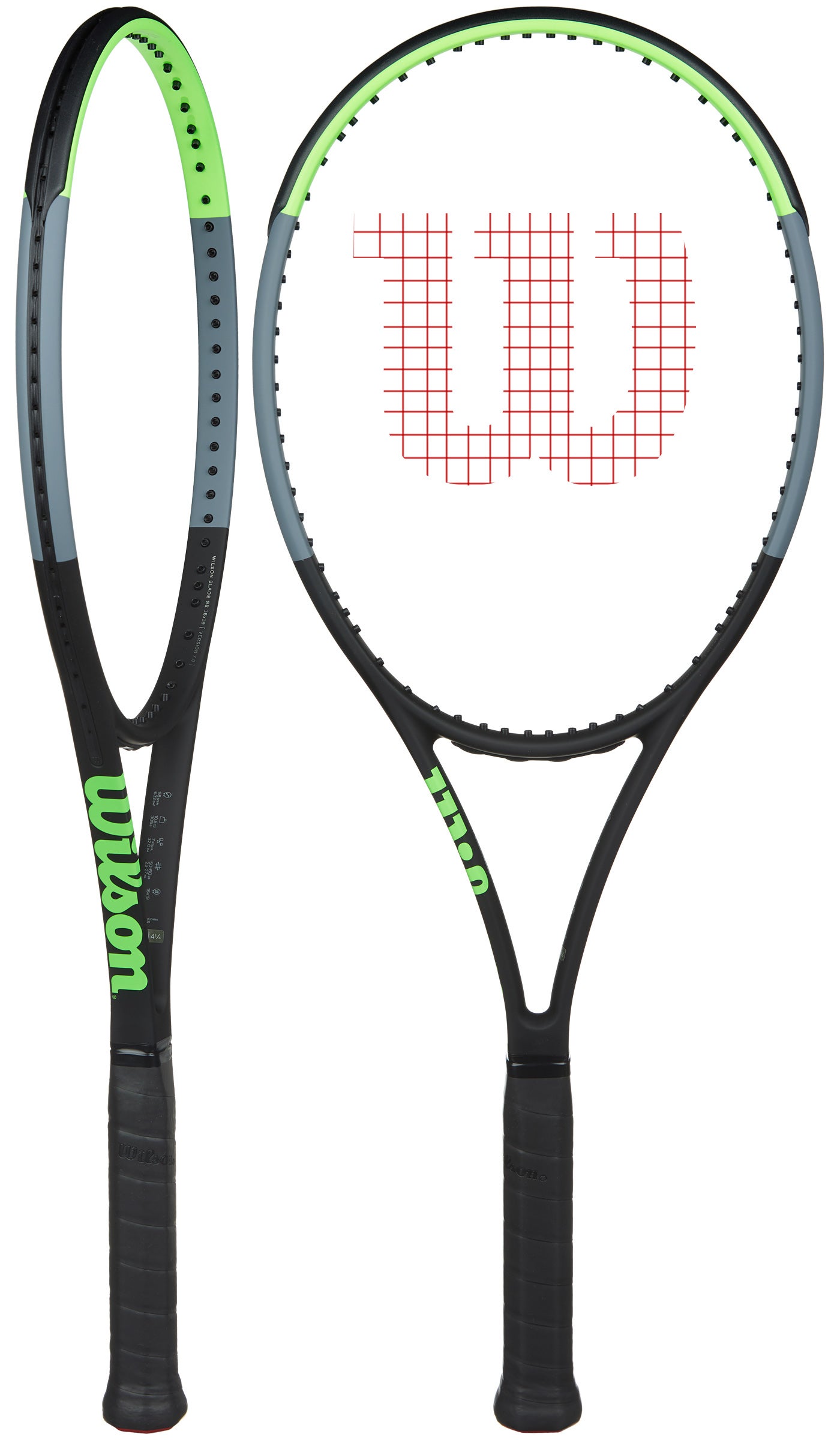 2 3 Wilson Blade Pro 105 Raquette de tennis pour adulte Grips 1 