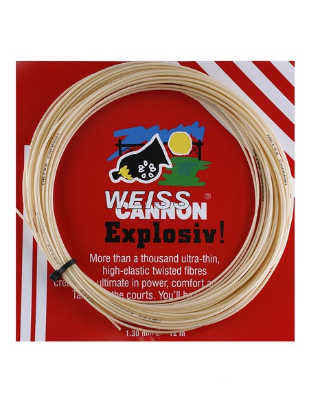 Weiss CANNON Ultra Cable/Wilson Hybrid 16 Tennis String Free Express Shipping 