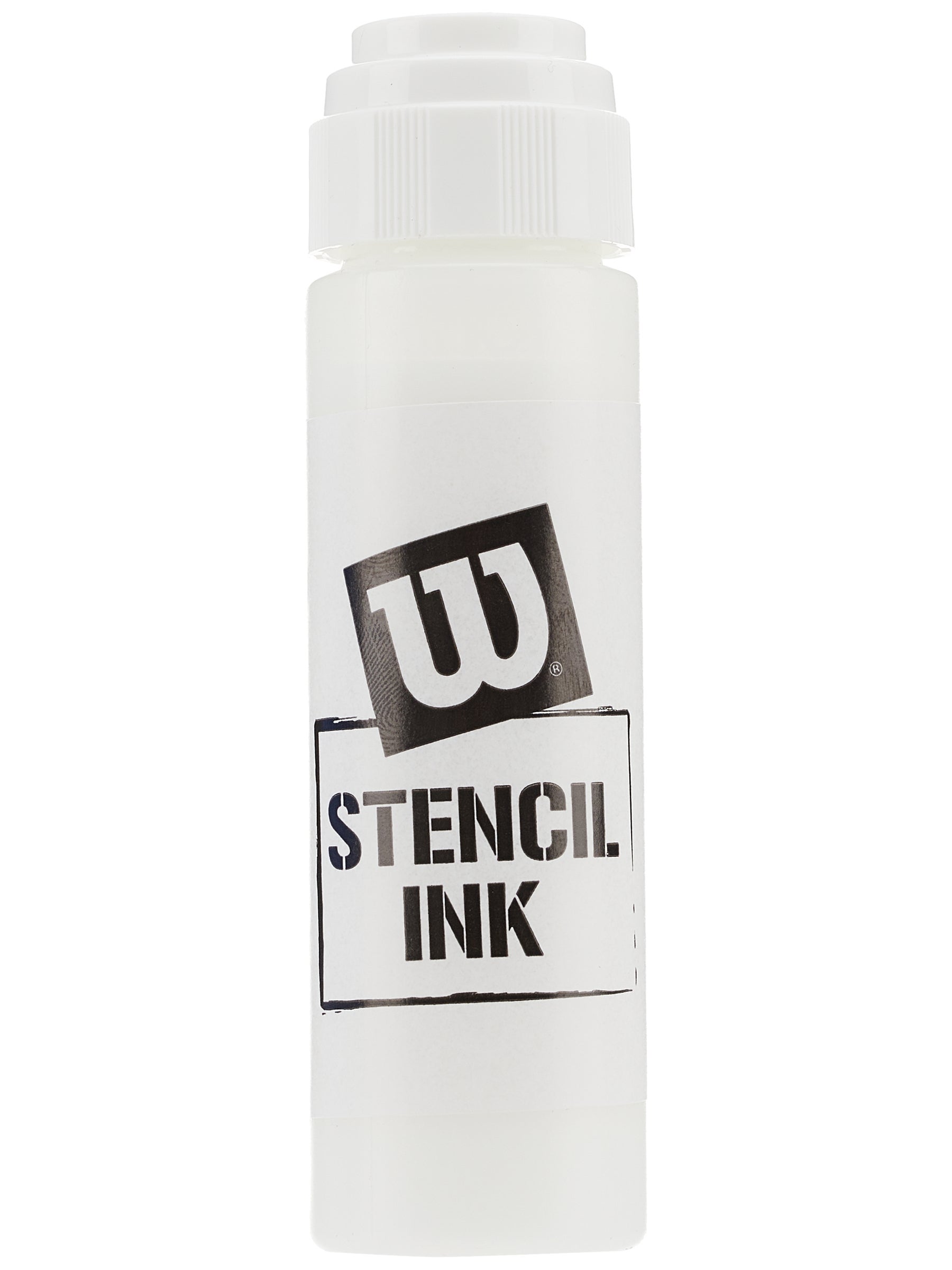 Badminton Stencil and Wilson White Stencil Ink Pack Squash Wilson Tennis 
