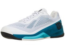 Wilson Rush Pro 4.0 Blue Coral/White Men's Shoes
