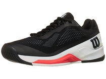 Wilson Rush Pro 4.0 Black/White/Red Men's Shoe