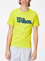 Wilson Men's Script T-Shirt Yellow S