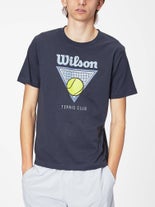 Wilson Men's Tennis Club T-Shirt Blue M