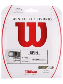 Wilson Spin Effect Hybrid String