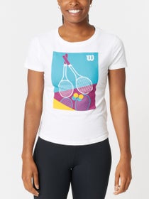 Wilson Women's Racquet Duo Tech T-Shirt