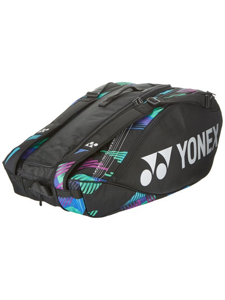Yonex Pro Racquet 9 Pack Bag Green/Purple