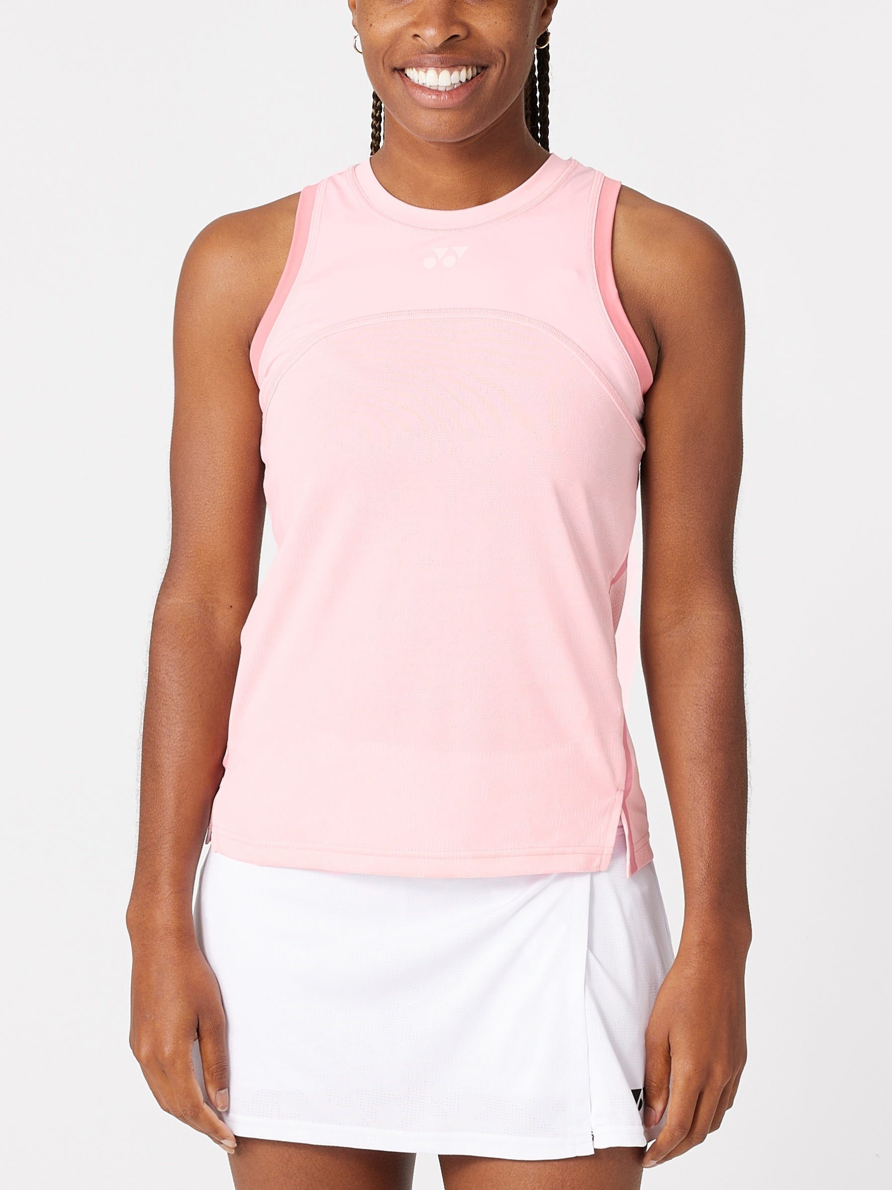 DUC Womens Tennis Apparel Look-Out Keyhole Style Tank Top 