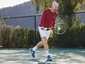 Chris play testing the Pure Aero 98