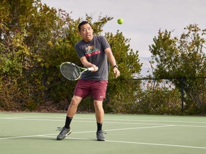 Jason play testing Pure Aero 98